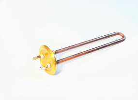 Тен 700w для бойлера Thermex (Термекс) на фланці-63 з місцем під анод м4 мідний (Thermowatt) Італія