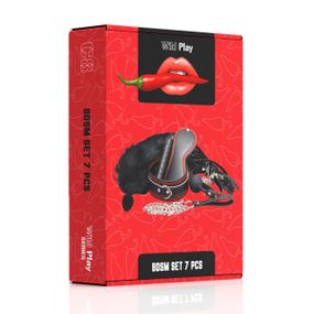 Набор БДСМ - Erospace Wild Play BDSM Set 7 pcs C8 sexstyle