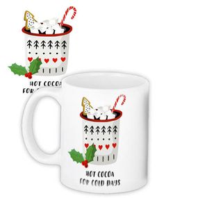 Кружка с принтом Hot cocoa for cold days 330 мл (KR_22NG013)