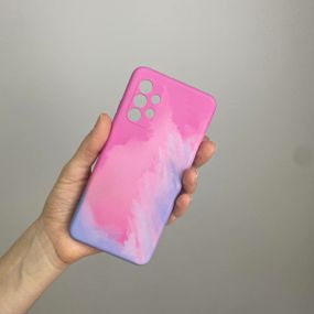 Чохол Bright Color для Samsung Galaxy A31 колір Рожевий