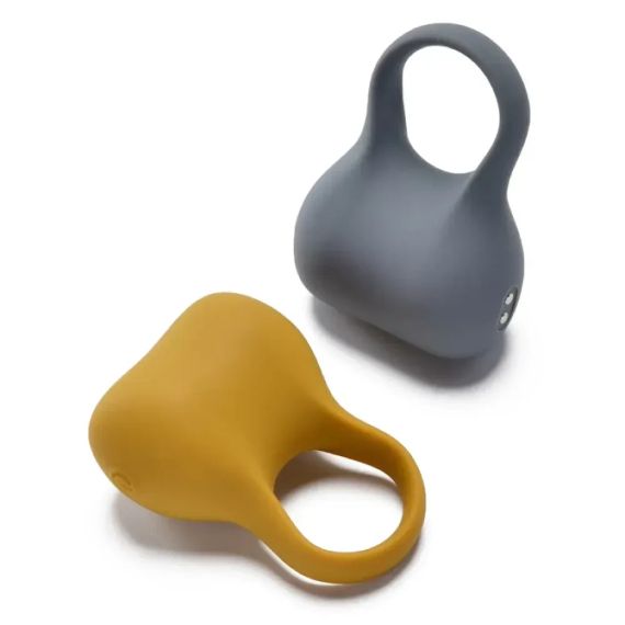 Ерекційне віброкільце Sweet Em Silky Ring з пультом, жовте, 7,6 х 5,7 см sexstyle | Зображення 4