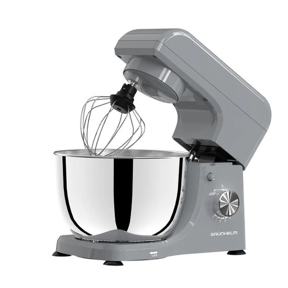 Кухонний комбайн Grunhelm GKM0019G 1500 Вт сірий