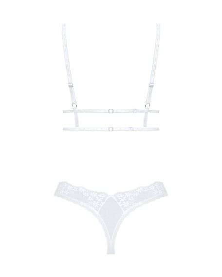 Еротичний комплект Obsessive Heavenlly 2-pcs set XL/2XL, бюстгальтер і танга sexstyle | Зображення 3