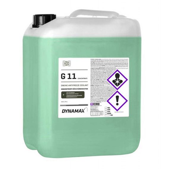 Антифриз DYNAMAX COOL AL G11 -37 10л зелений
