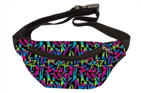 Сумка поясна бананка 4Profi з принтом  "(мод. 22011) оксф. 003" з одним відділенням