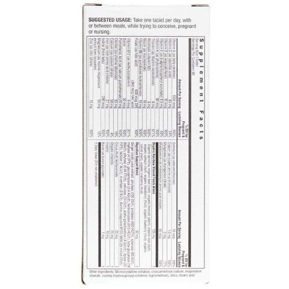 Вітамінно-мінеральний комплекс Rainbow Light Prenatal One 60 Tabs RLT21723 | Зображення 1