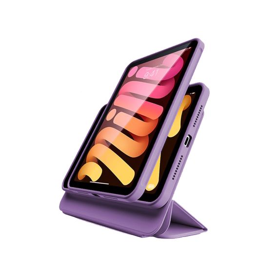 Чохол до планшета BeCover Ultra Slim Origami Flex Apple iPad Mini 6 2021 Purple (712968) | Зображення 2