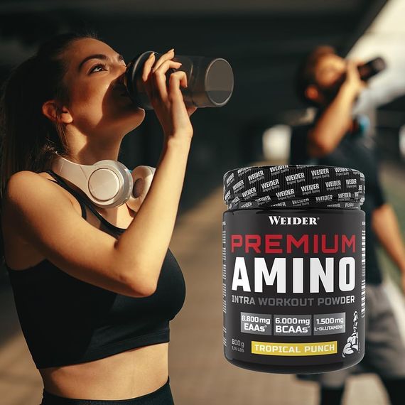 Амінокислотний комплекс Weider Premium Amino Powder 800 g (Tropic) | Зображення 2