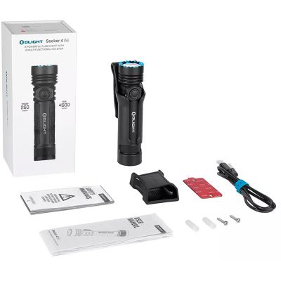 Фонарь Olight Seeker 4 Pro Black (0.0000.0790) | Зображення 4