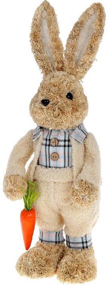 Фигура декоративная Кролик Cream 21х20х52см