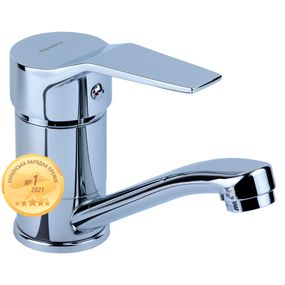 Змішувач MJ Ø40 для кухні гусак прямий 150мм на гайці AQUATICA (MJ-1B135C) 9744100