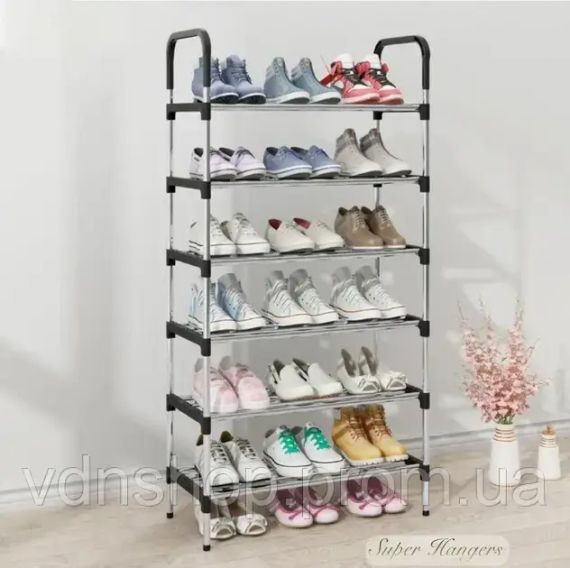 Полиця для взуття Shoe rack 6 полиці