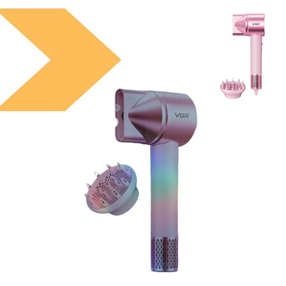 Професійний фен VGR V-443 з 2 рівнями обдування та 3 температурами (46275-V-443_1384) | Зображення 7