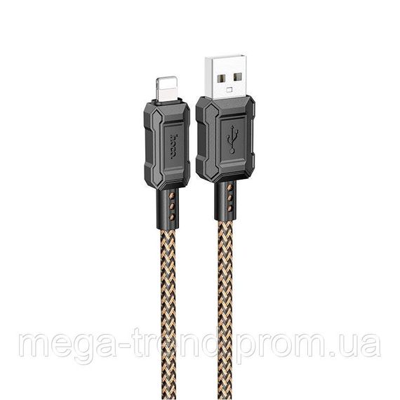 Кабель Hoco Lightning Leader charging data cable X94 |1m, 2.4A| | Зображення 5
