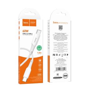 Кабель для зарядки телефона. USB Hoco X70 Ferry 60W Type C to Type C