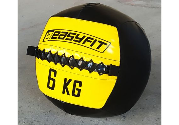 Медичний м'яч EasyFit Wall Ball медбол, волбол 6 кг (EF-WB-06) | Зображення 3