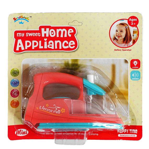Праска 6604-2 "Home Appliances", світло, звук, на батарейках, на блістері (6968767350131)