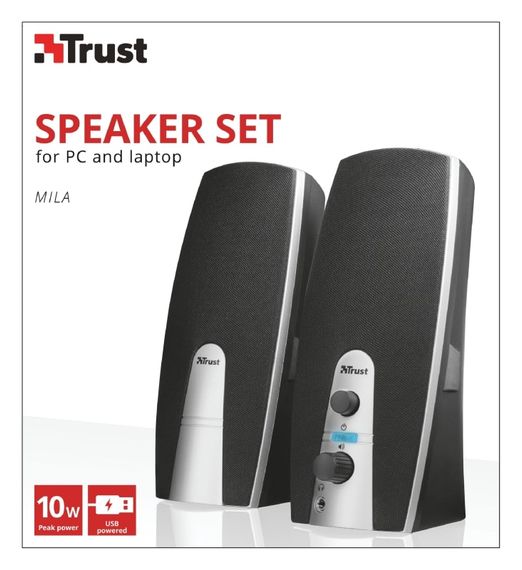 Акустична система (Колонки) Trust 2.0 MILA USB Black/WHITE (16697_TRUST) | Зображення 8
