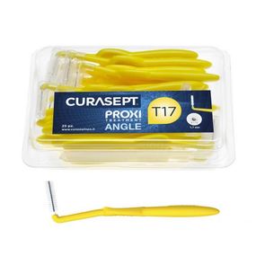 Йоржик міжзубний кутовий Curasept PROXI T17, жовтий, 25шт