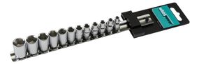 Набор головок Whirlpower 1/4" 4-13 мм (12 шт)