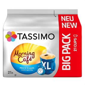 Кофе в капсулах Tassimo Morning Cafe Mild & Smooth XL 21 порция (BIG PACK 21) Германия Тассимо