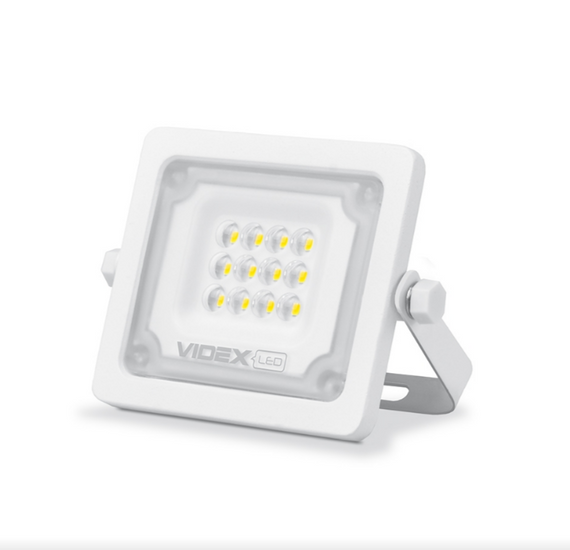 LED Прожектор 10W 5000К 220V білий VL-F2e-105W Videx | Зображення 1