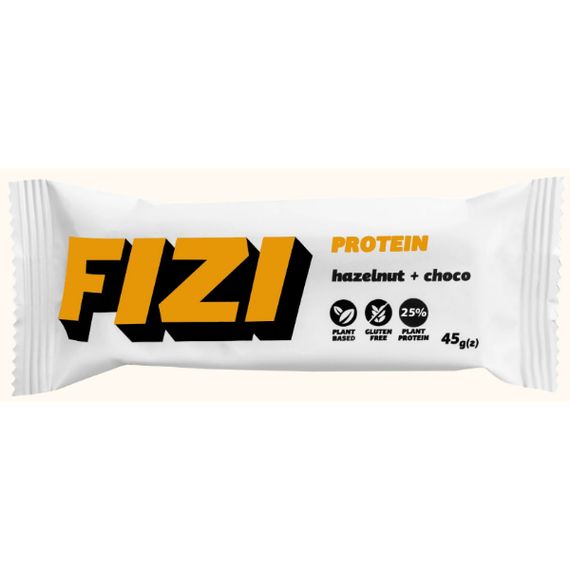 Протеїновий батончик Fizi Guilty Protein Bar 45 g Chocolate Hazelnut