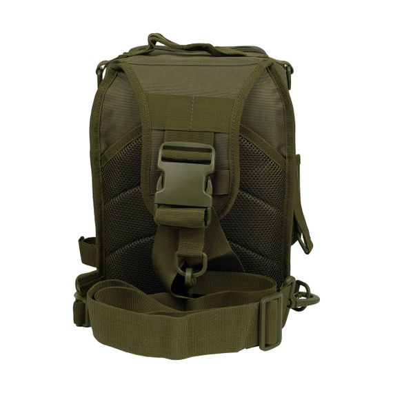 Сумка через плече Tribe Sling Pack 6,5л оливкова, тактична сумка слінг трайб з MOLLE для EDC | Зображення 3