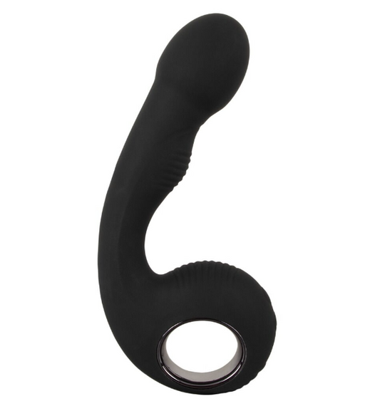 Вигнутий вібратор для точки G і P, Black Velvets Sex Aura | Зображення 7
