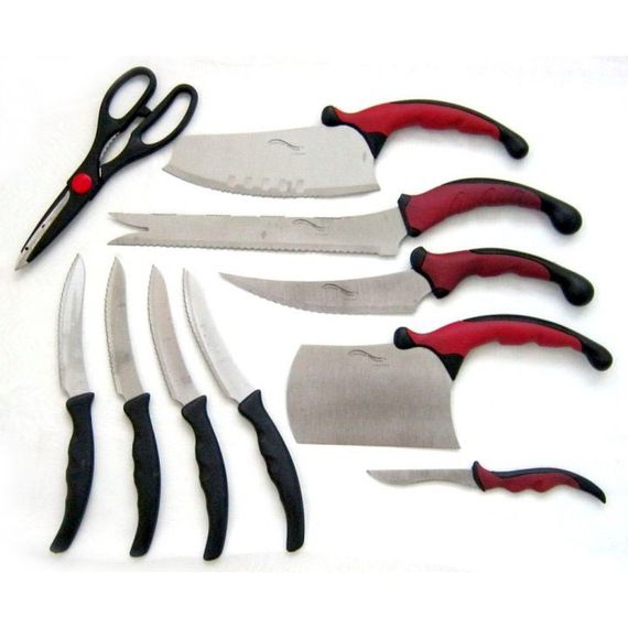 Набір кухонних ножів Contour Pro Knives ZC-903 13 предметів | Зображення 2