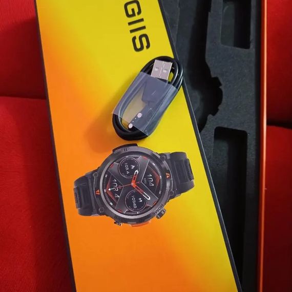Чоловічий металевий смарт годинник Smart Watch Eigis, чорний | Зображення 7