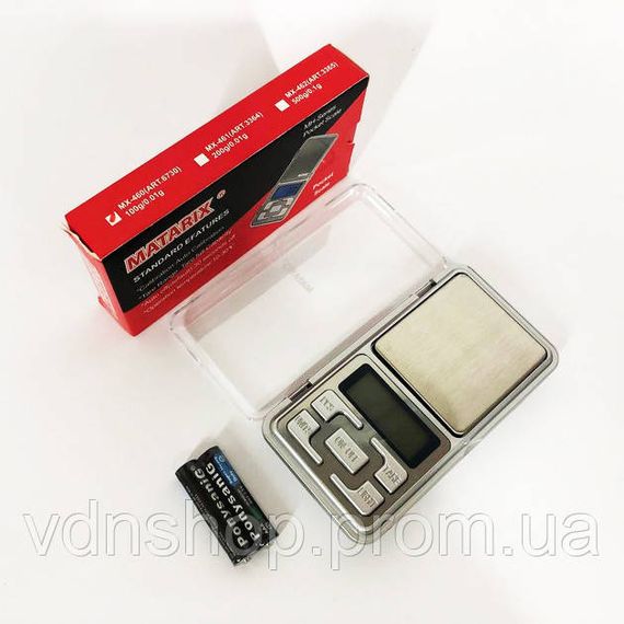 Кишенькові ваги високоточні ювелірні, Портативні кишенькові ювелірні ваги Суперточні CA-40 | Зображення 1