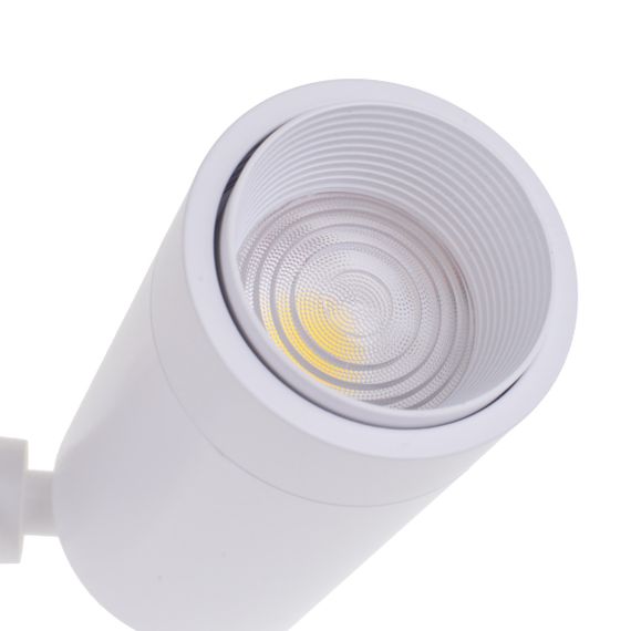 Светильник трековый поворотный LED KW-232/25W NW WH | Зображення 3