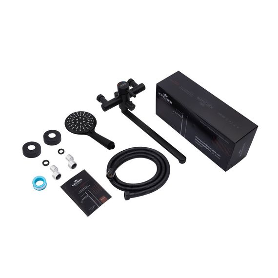 Змішувач для ванни Kroner KRM Edelstahl Klassisch - SCH070 (CV025651) | Зображення 2