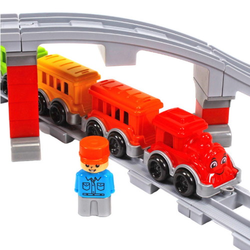 Іграшка Конструктор Залізниця Технок 1300 | Зображення 6