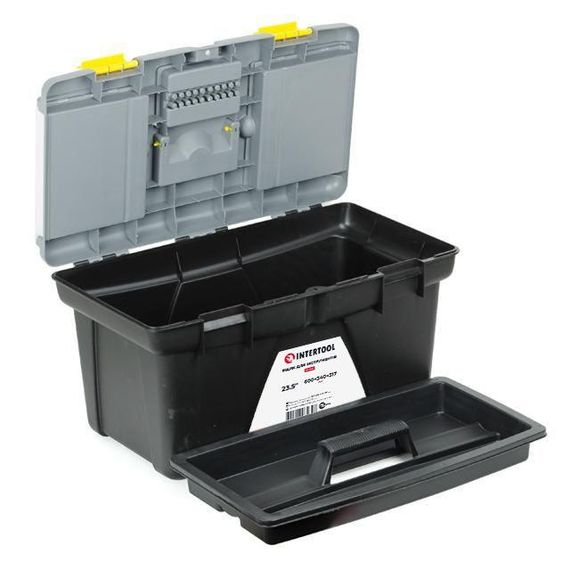 Ящик для інструментів 23.5" 600*340*317 мм INTERTOOL BX-0323 | Зображення 4