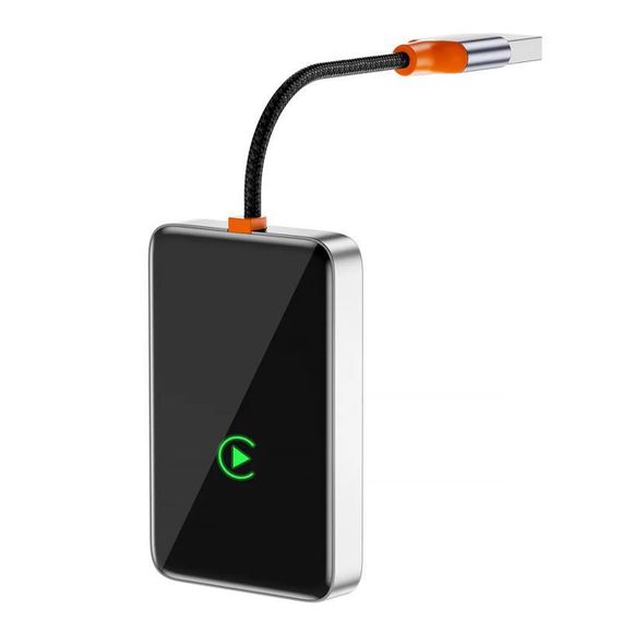 Адаптер WIWU Wi-CP002 car wireless CarPlay iOS Silver | Зображення 3