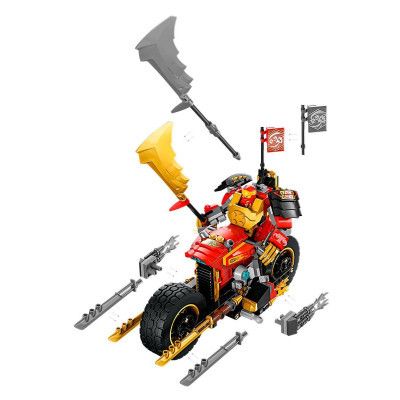 Конструктор LEGO Ninjago Робот-всадник Кая EVO 312 деталей (71783) | Зображення 3