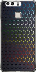 Чехол на Huawei P9 Переливающиеся соты "498u-347-17620"