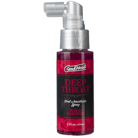 Спрей для мінету Doc Johnson GoodHead DeepThroat Spray - Cherry 59 мл (м'яте паковання!!!) Sex Aura