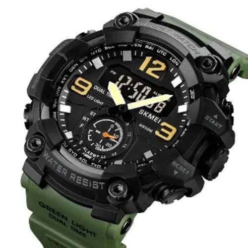 Годинник наручний чоловічий SKMEI 1965AG ARMY GREEN. Колір: зелений | Зображення 3