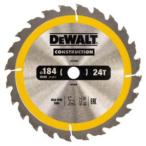 Диск пильний 184*16мм DeWALT DT1939