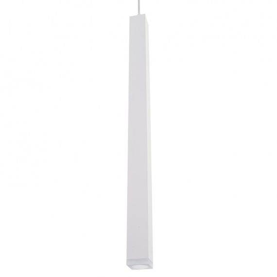 Люстра подвесная тубус LED 10W NW WH (AL-707S/1) | Зображення 7
