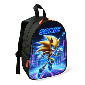 Рюкзак дитячий Супер Сонік шкільний/міський 34х27х13 см для хлопчика (02590)