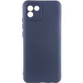 Чохол Silicone Cover Lakshmi Full Camera (A) для Samsung Galaxy A03, Синій
