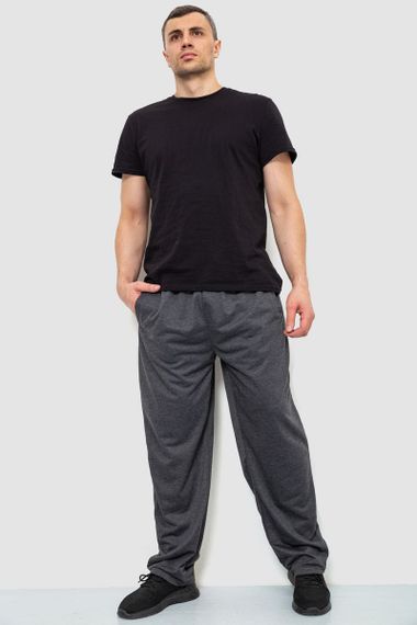 Спорт штани чоловічі, колір темно-сірий, 244R10018 | Зображення 1