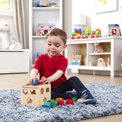 Розвиваюча іграшка Melissa&amp;Doug Сортировочный куб (MD575) | Зображення 4