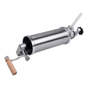 Вертикальный шприц для колбасы 2.5 л из нержавеющей стали шприц колбасный 4 насадки 16788-5