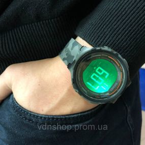 Годинники на руку для військових SKMEI 1841CMGY, Військові годинники з підсвічуванням TF-79