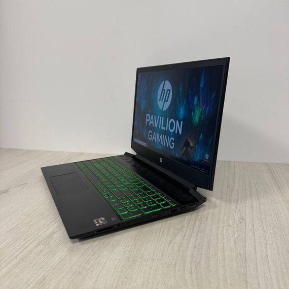 Игровой ноутбук Б-класс HP Pavilion Gaming 15-ec2023ua / 15.6" (1920x1080) IPS / AMD Ryzen 5 5600H (6 (12) ядер по 3.3 - 4.2 GHz) / 8 GB DDR4 / 512 GB SSD / nVidia GeForce RTX 3050 Ti, 4 GB GDDR6, 128-bit / WebCam б/у | Зображення 5